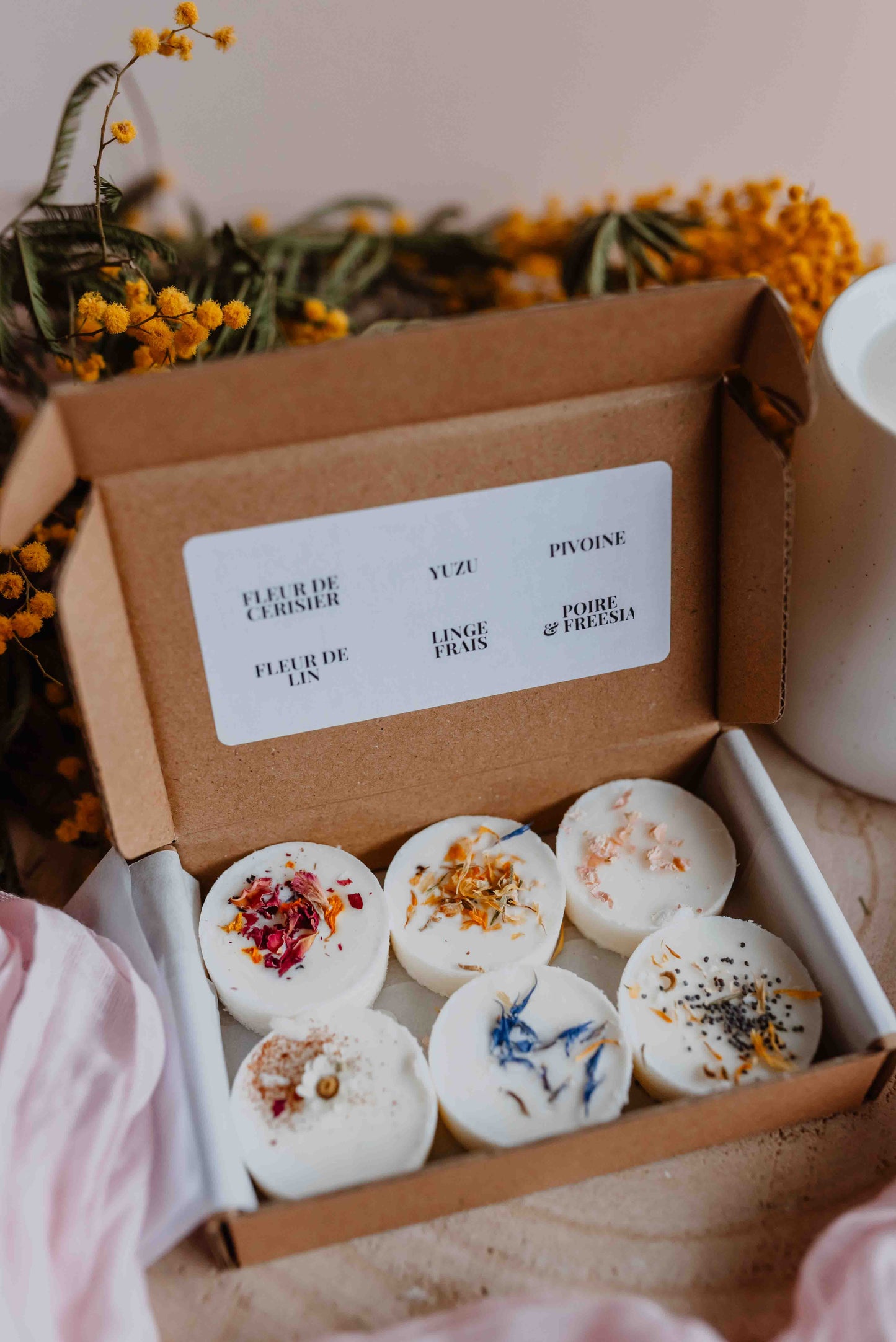 "Spring Box" - Coffret de fondants parfumés 30h