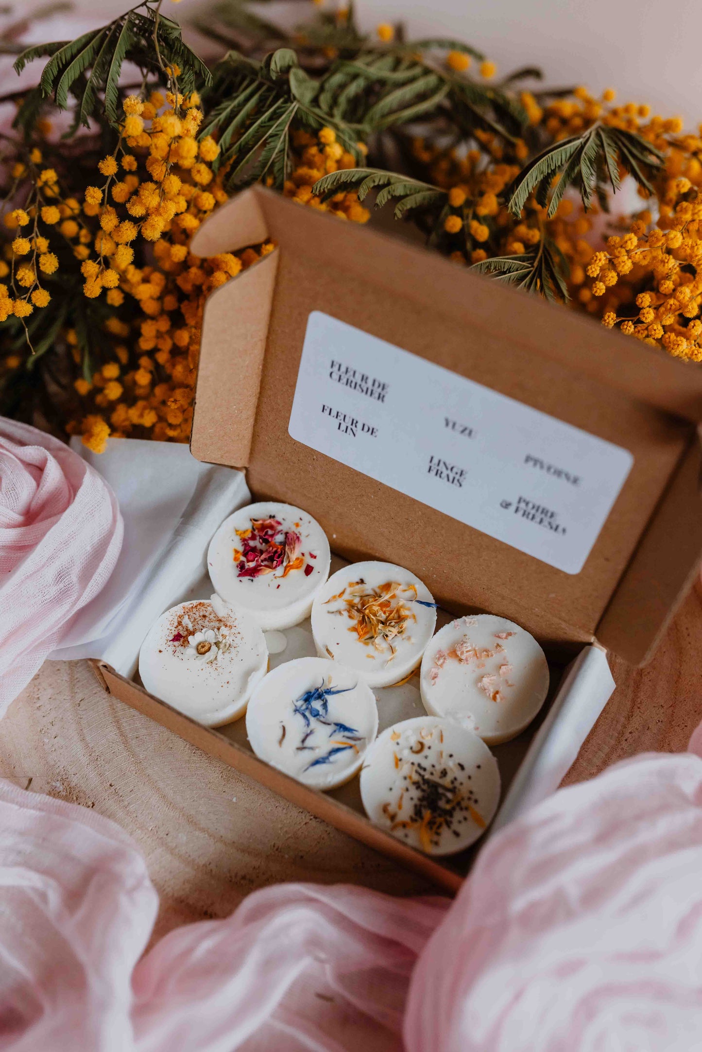"Spring Box" - Coffret de fondants parfumés 30h