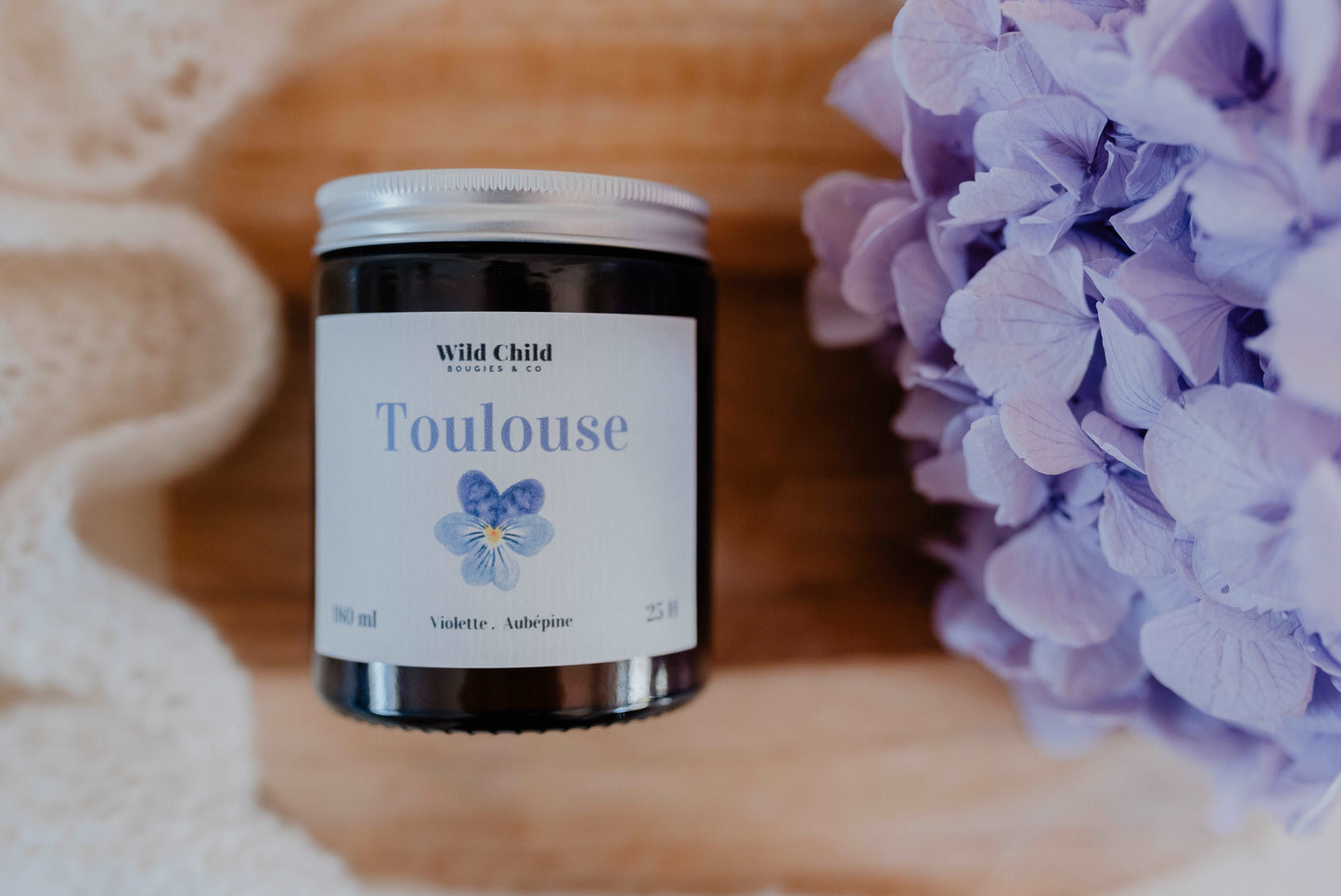 Toulouse - Bougie cire de soja et parfum sans CMR