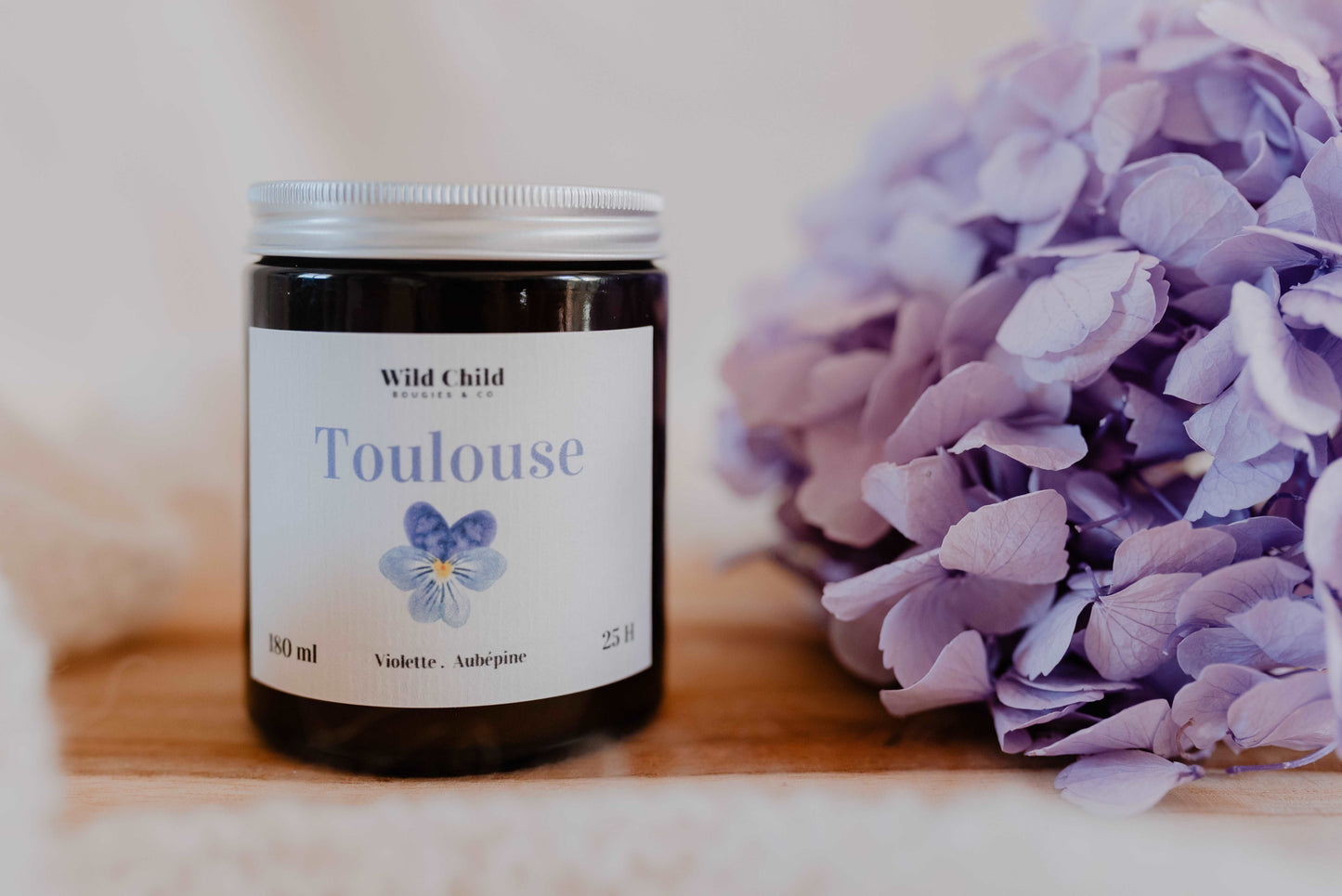 Toulouse - Bougie cire de soja et parfum sans CMR