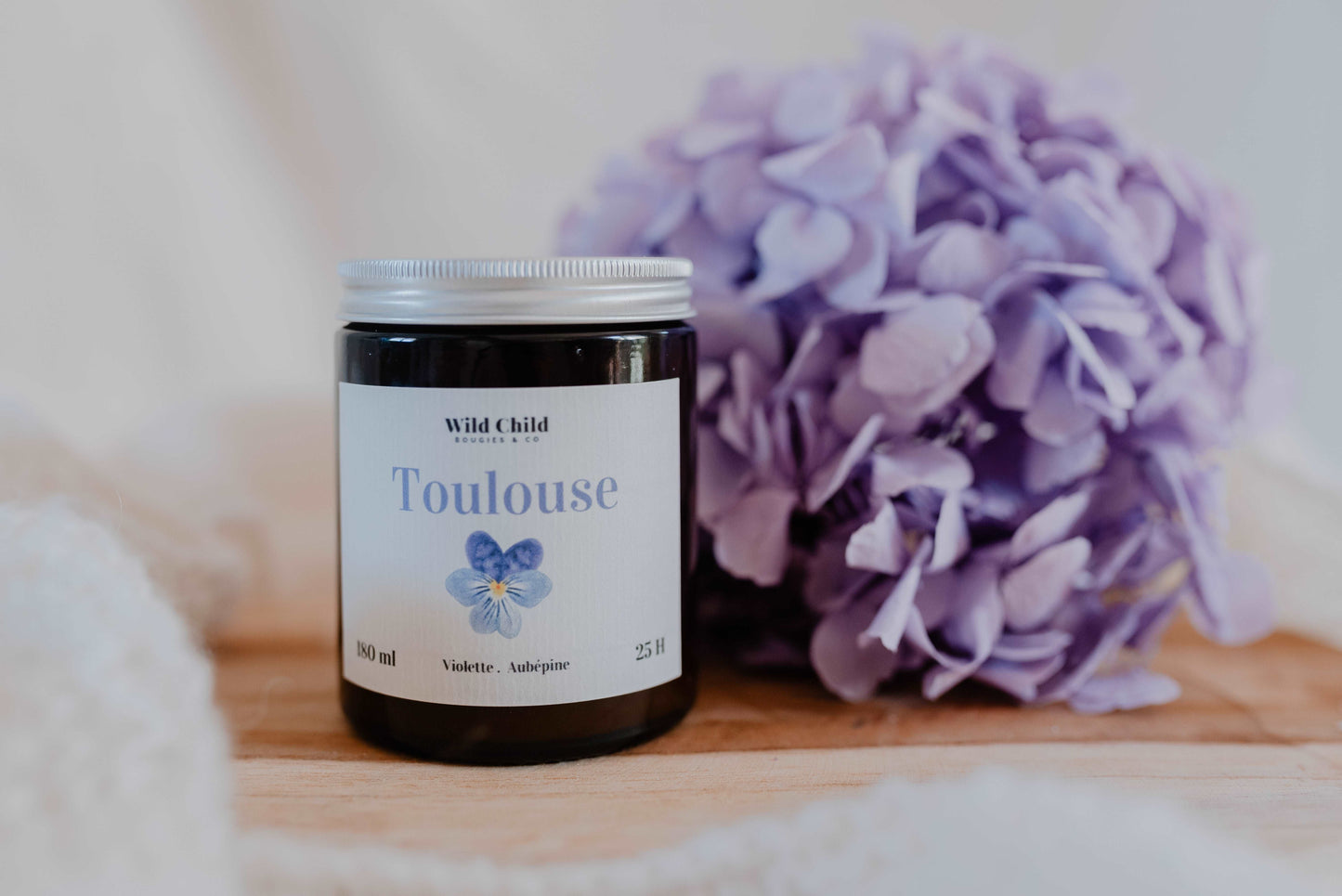 Toulouse - Bougie cire de soja et parfum sans CMR