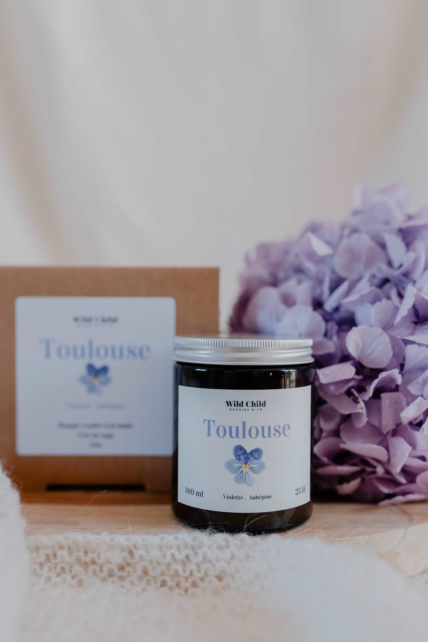 Toulouse - Bougie cire de soja et parfum sans CMR