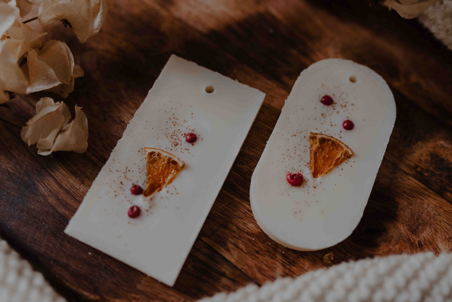 CANNELLE & ORANGE - Tablette de cire de soja parfumée