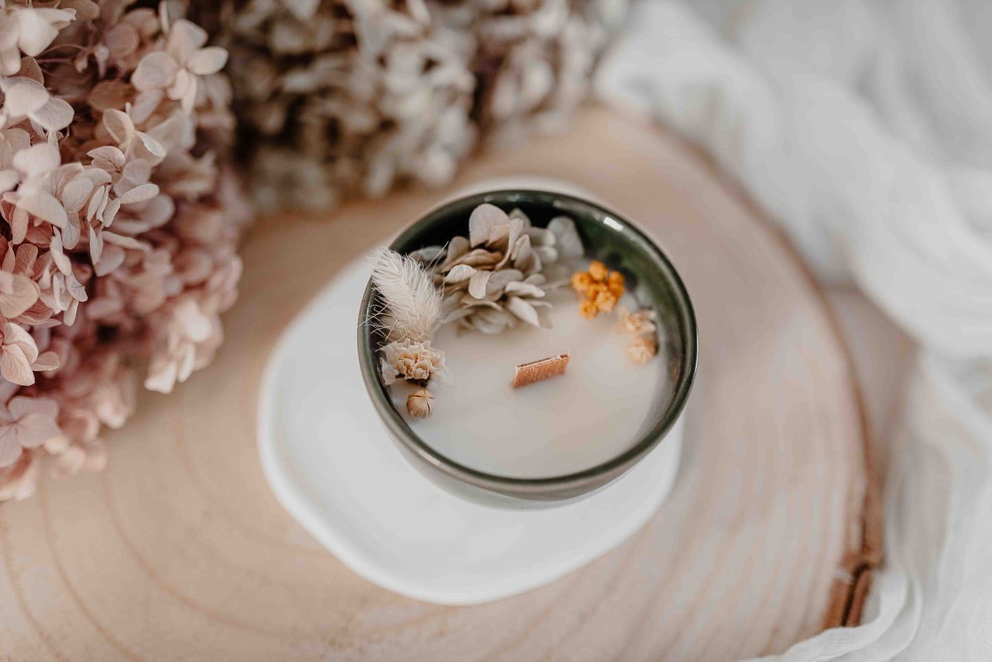 Néroli & Yuzu - Mini bougie fleurie 15h