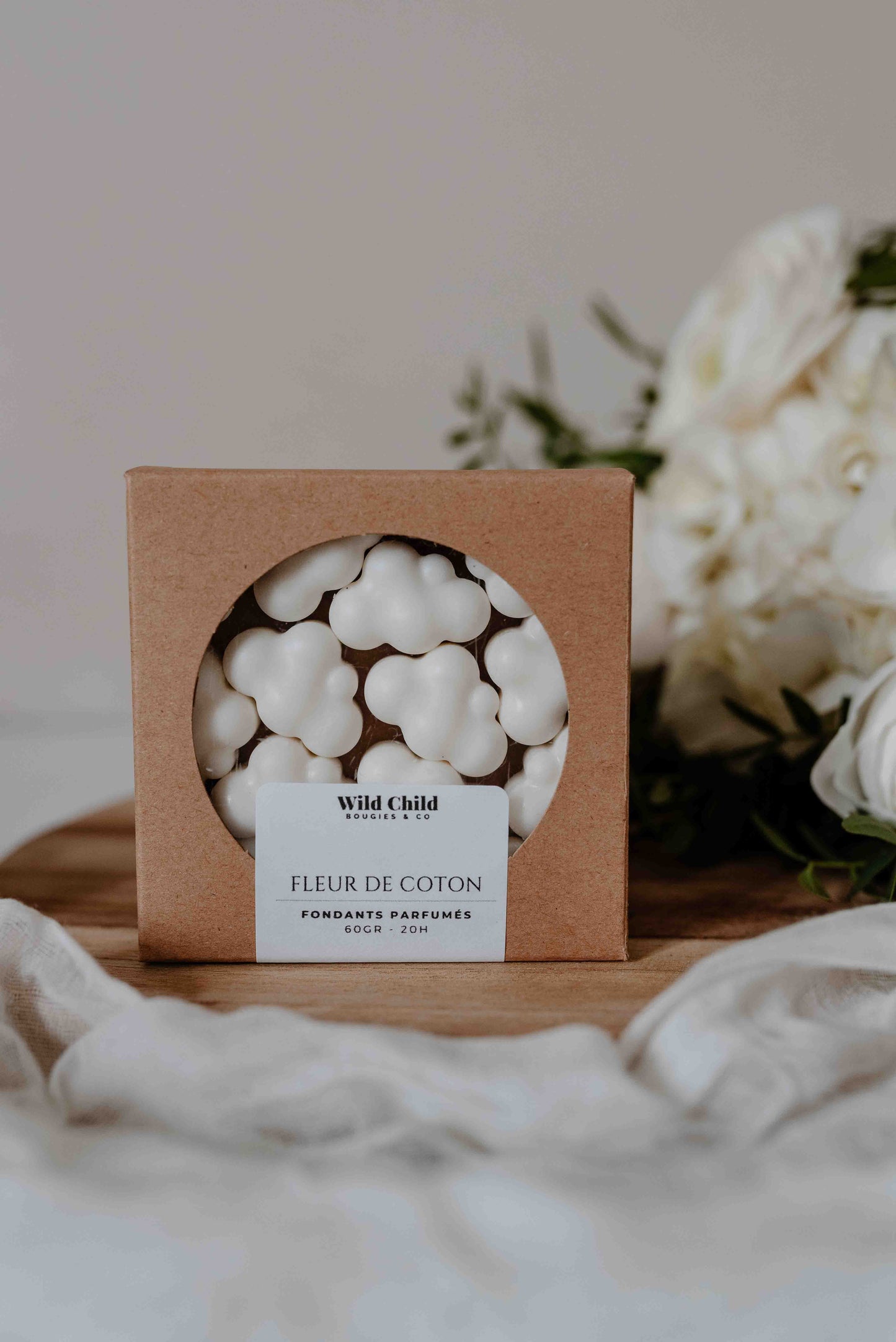 Fleur de Coton - Fondants parfumés nuages - 20h
