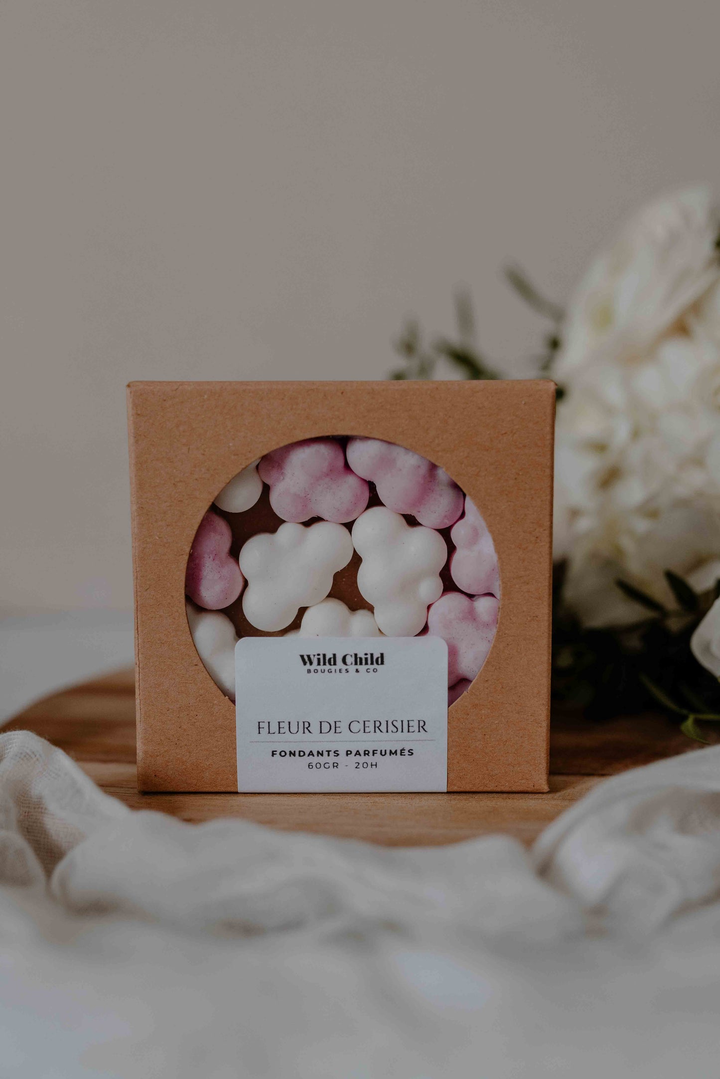 Fleur de Cerisier - Fondants parfumés nuages - 20h
