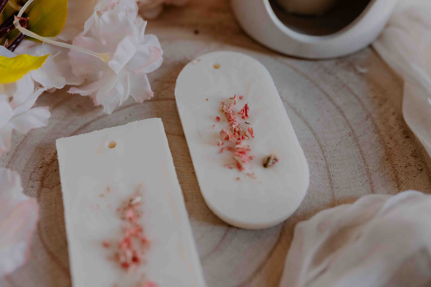 Sakura - Tablette de cire de soja parfumée