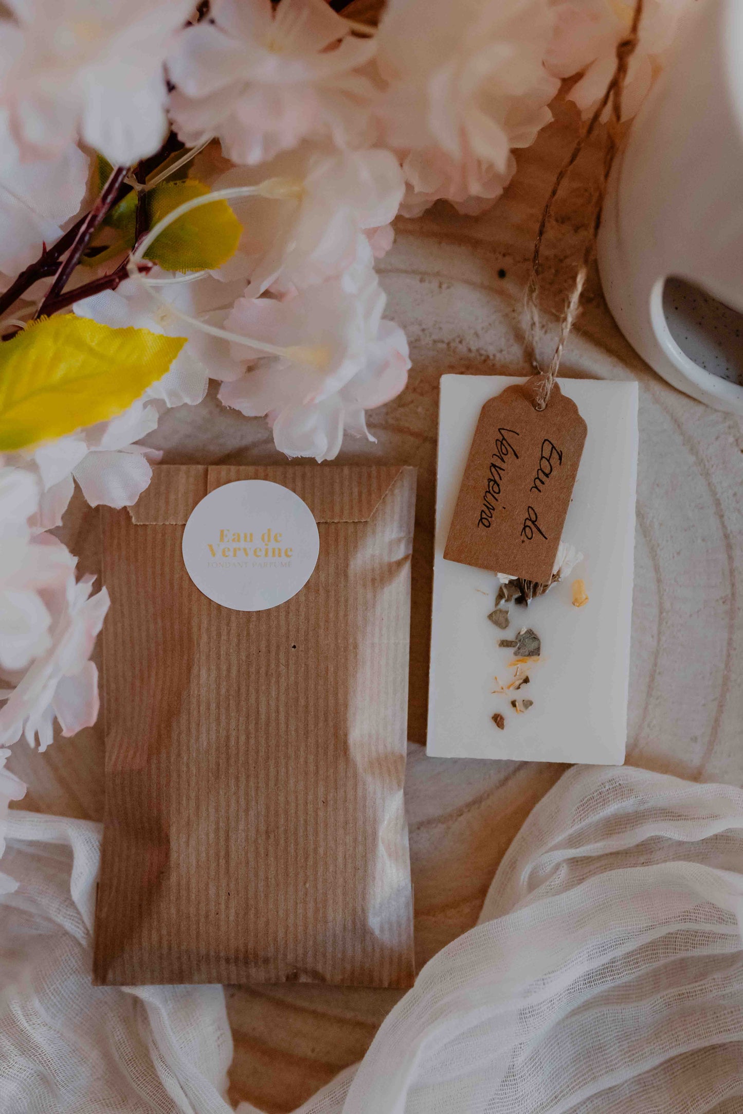 Eau de Verveine - Tablette de cire de soja parfumée