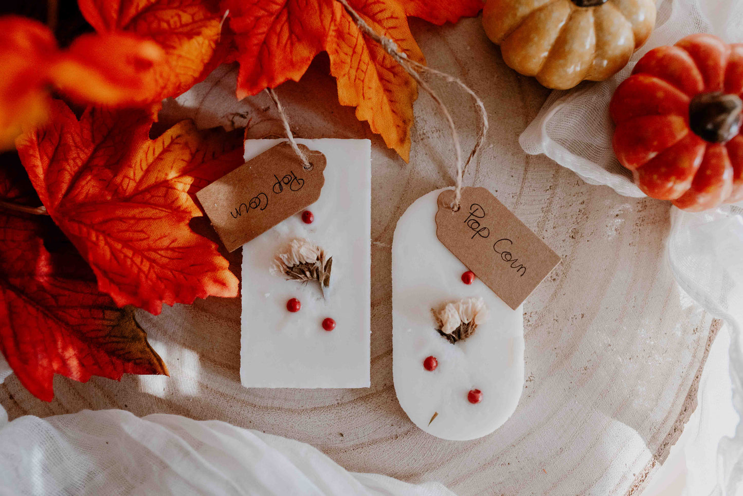 "Pop Corn" Tablette de cire parfumée 10h